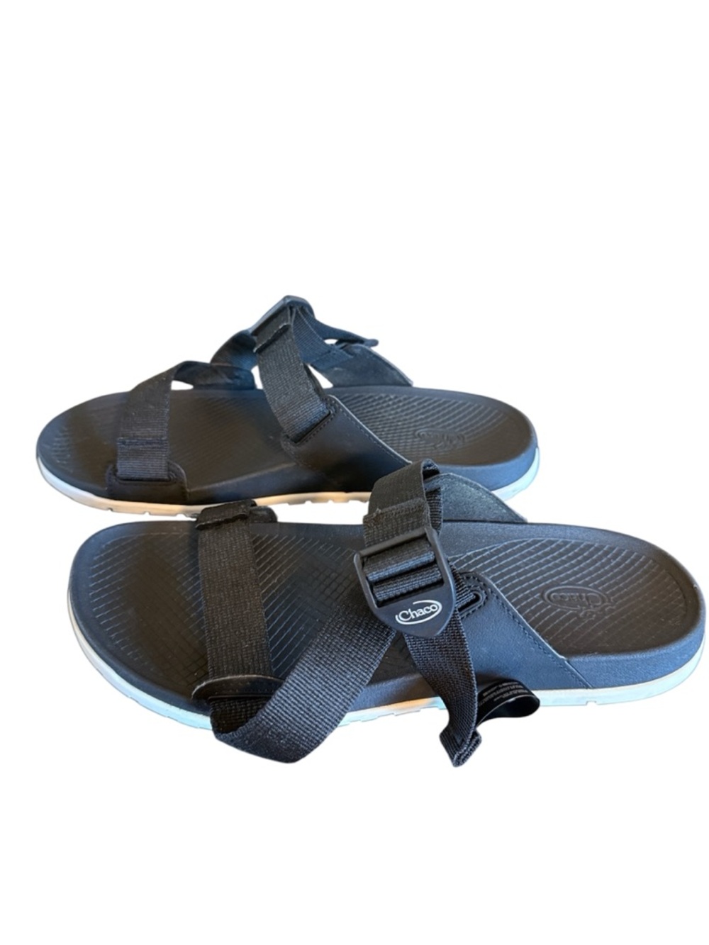 Chaco Black Women's Lowdown Slide Sandals Excellent Condition size 10